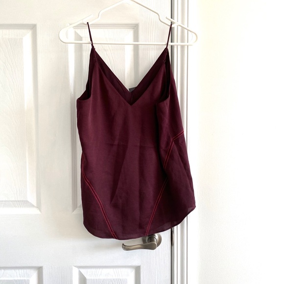 Maroon tank top - Picture 3 of 3
